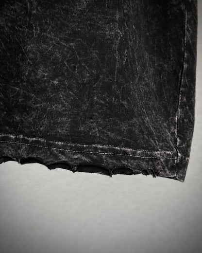 Affliction Studded Distressed T-Shirt
