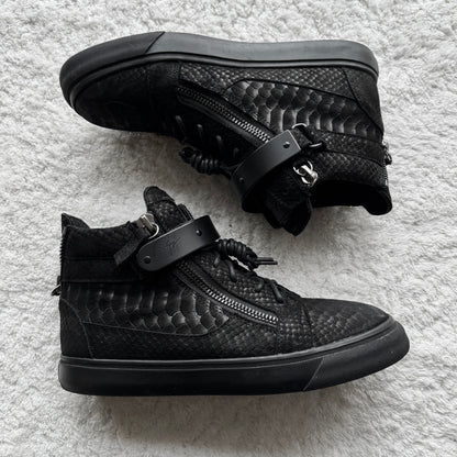 Giuseppe Zanotti Snakeskin Pattern Sneaker