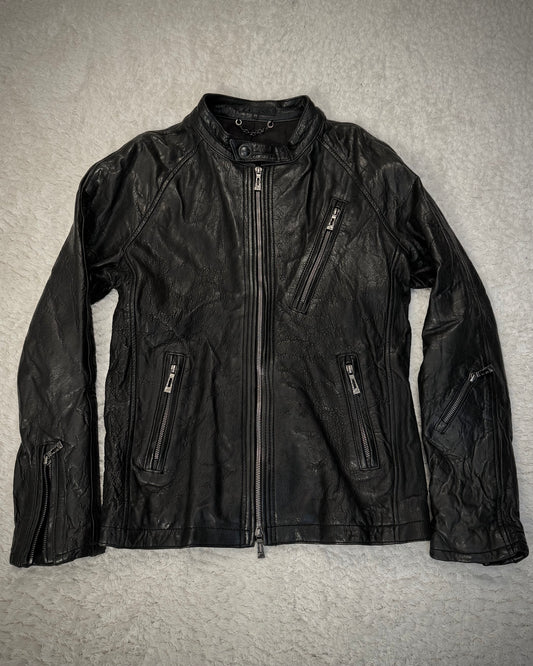 CAV-000 Textured Lamb Leather Jacket