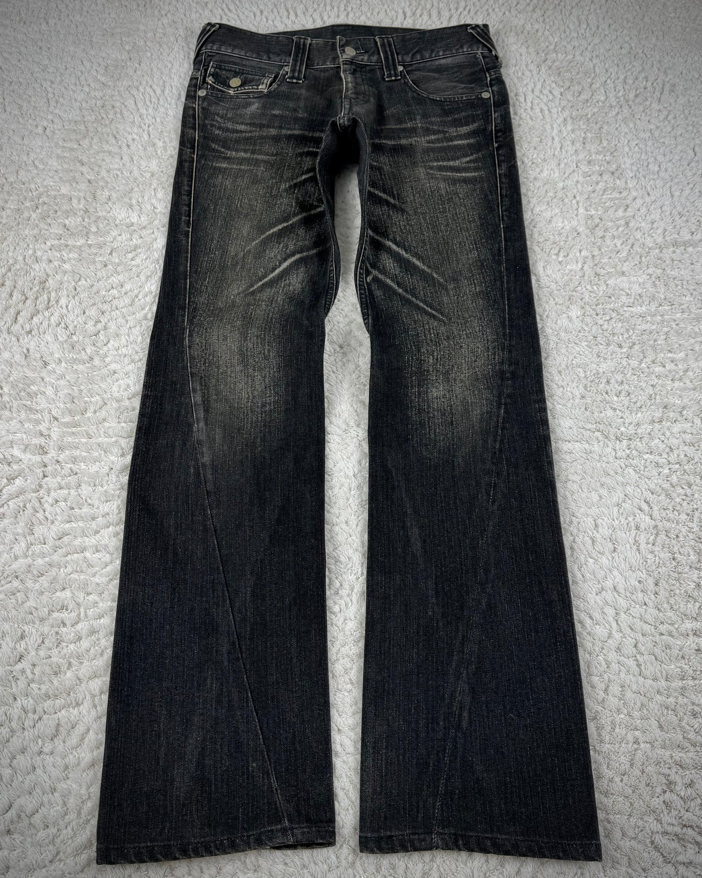 Tornado Mart Clawmark Spiral Bootcut Denim