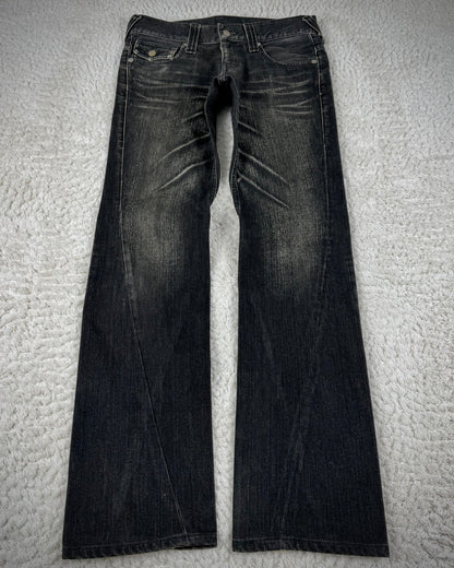 Tornado Mart Clawmark Spiral Bootcut Denim