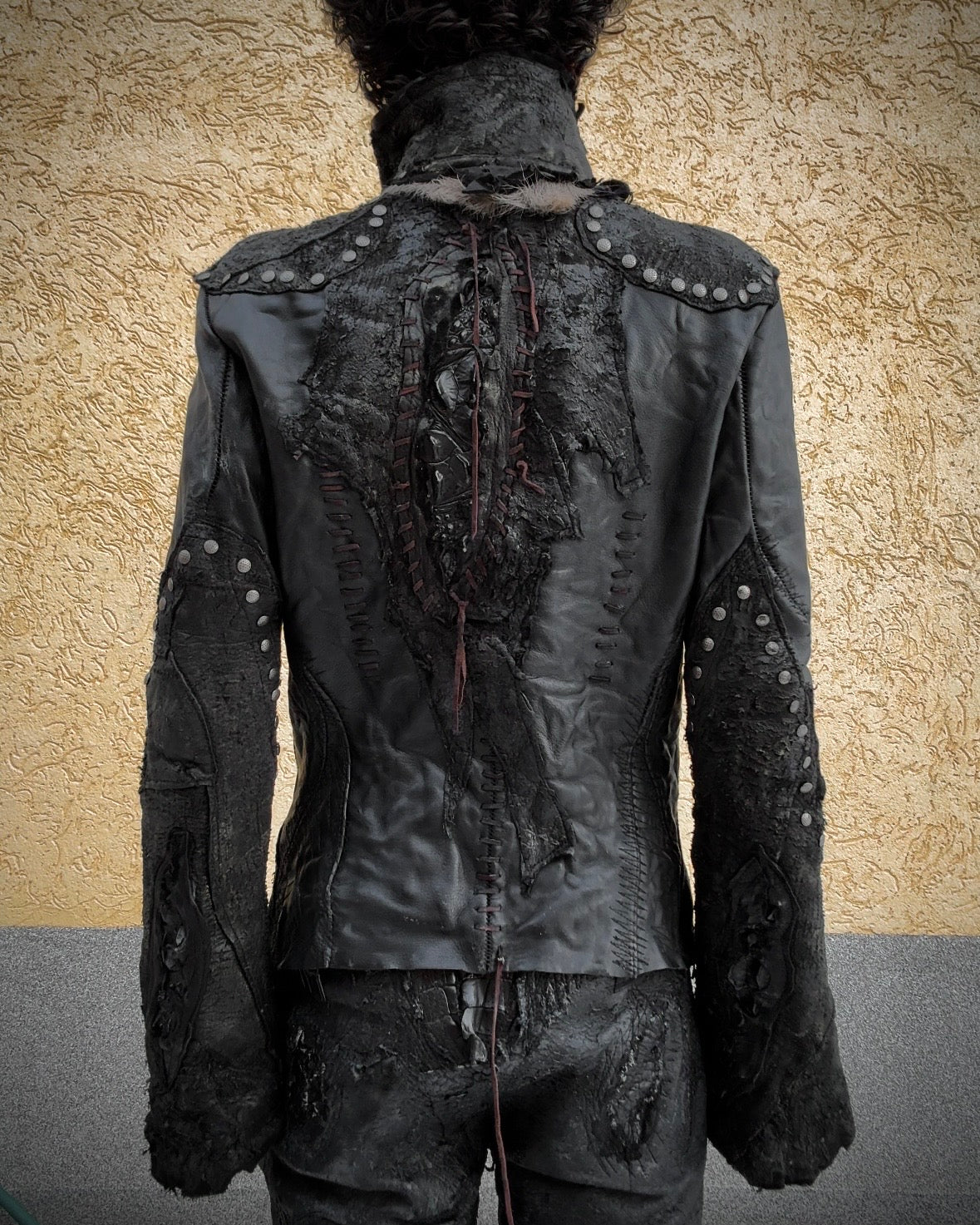 1vfudie “Post-Organic” Leather Jacket