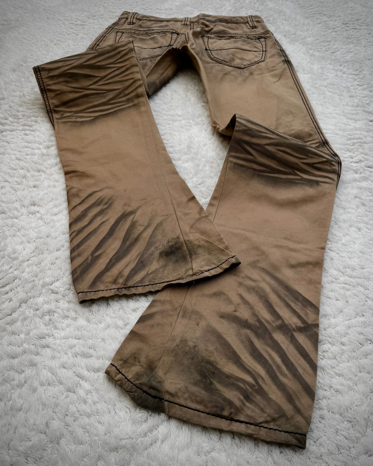 Buffalo Bobs Whiskered Desert Wash Spiral Bootcut Pants