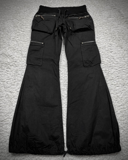 G.O.A Flared Multi-Zip Tactical Cargo Pants
