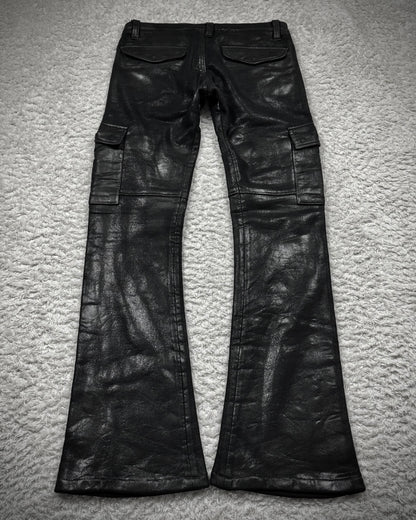 Attack The Mind 7 Heavy Waxed Bootcut Cargo Sweatpants