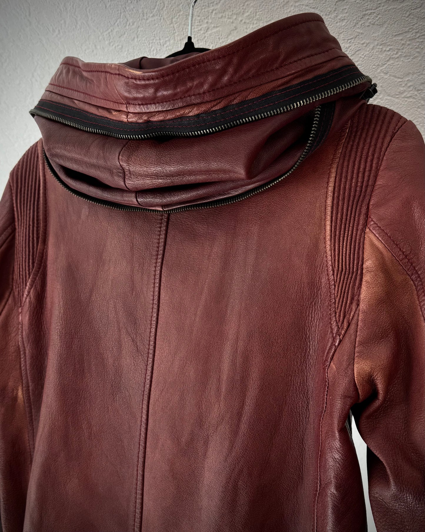 Katharine Hamnett Transformable Bono Leather Jacket