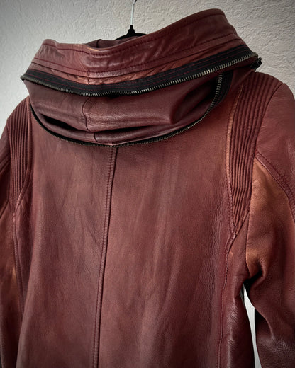 Katharine Hamnett Transformable Bono Leather Jacket