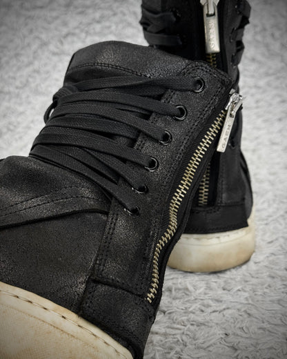 Gaen Backlace Zippered Sneakers
