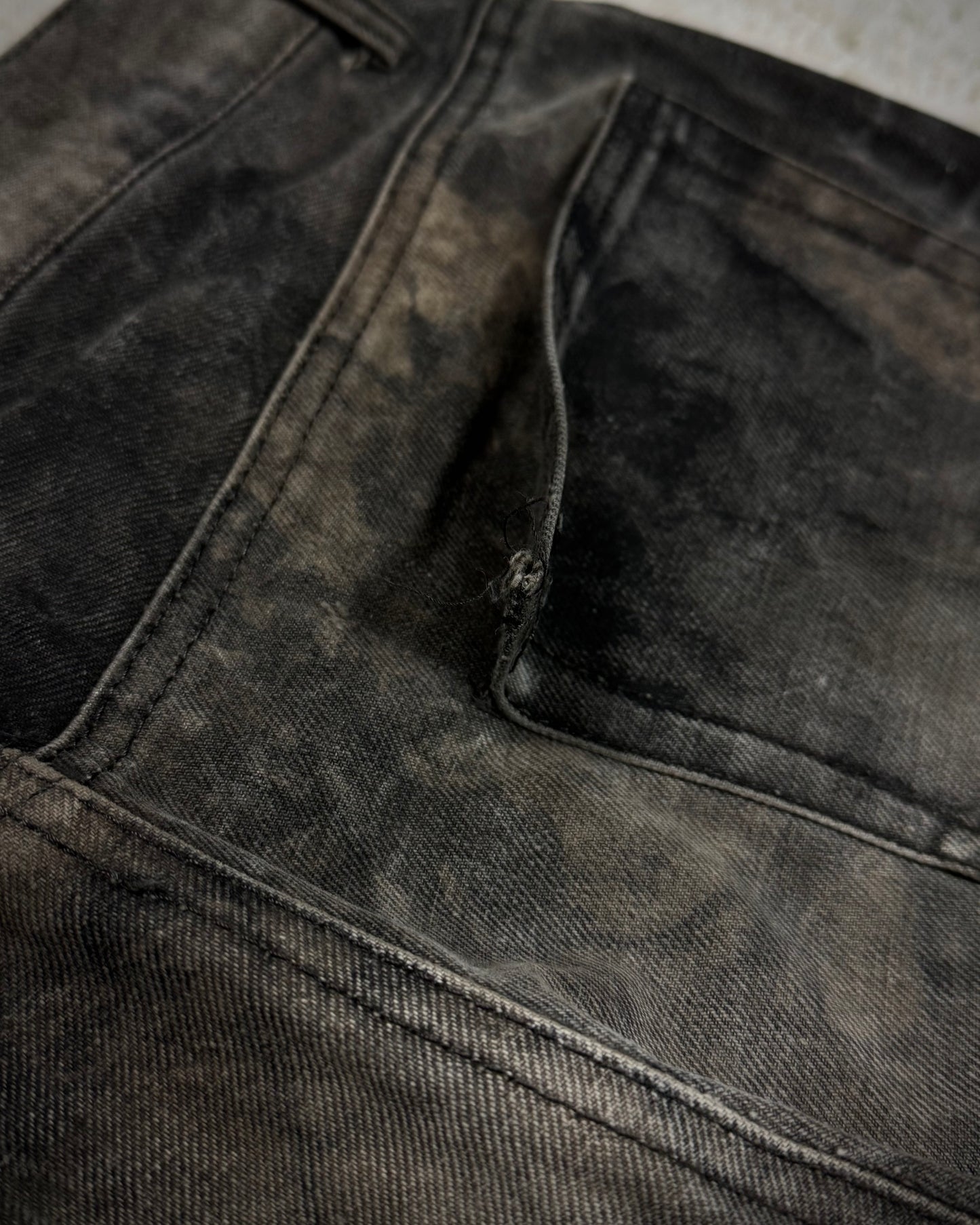 5351 Pour Les Hommes Texture Washed Bootcut Jeans