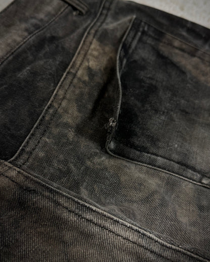 5351 Pour Les Hommes Texture Washed Bootcut Jeans