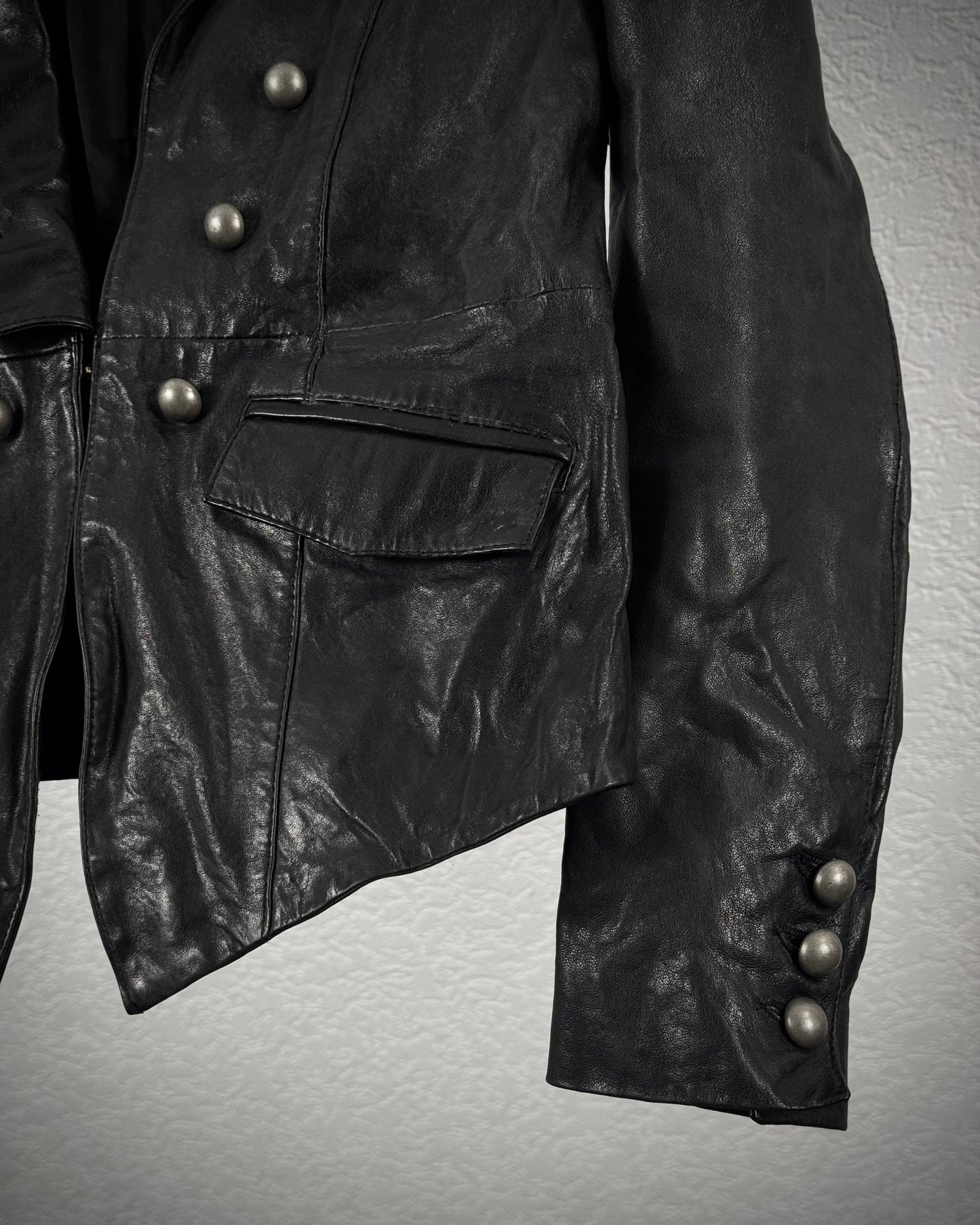 Marisfrolg Napoleon Leather Blazer