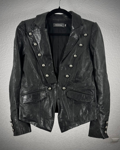 Marisfrolg Napoleon Leather Blazer