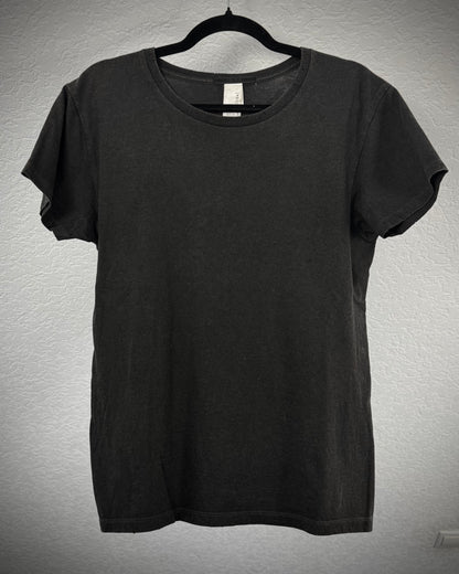 Irish Winged Skull Embroidery T-Shirt
