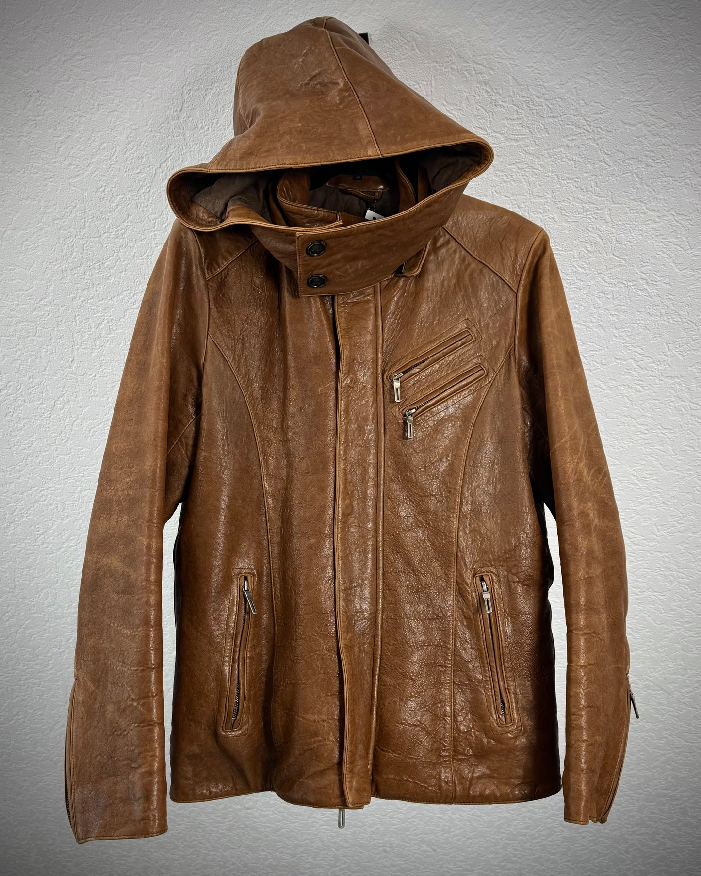CAV-000 Full-Grain Lamb Leather Jacket