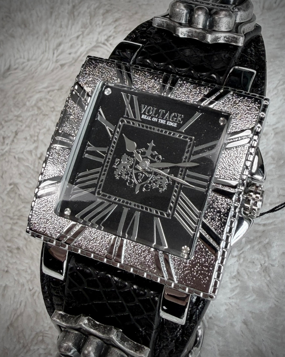 Voltage Fleur De Lis Python Watch