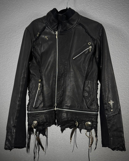 14th Addiction “Beat It” Leather Jacket
