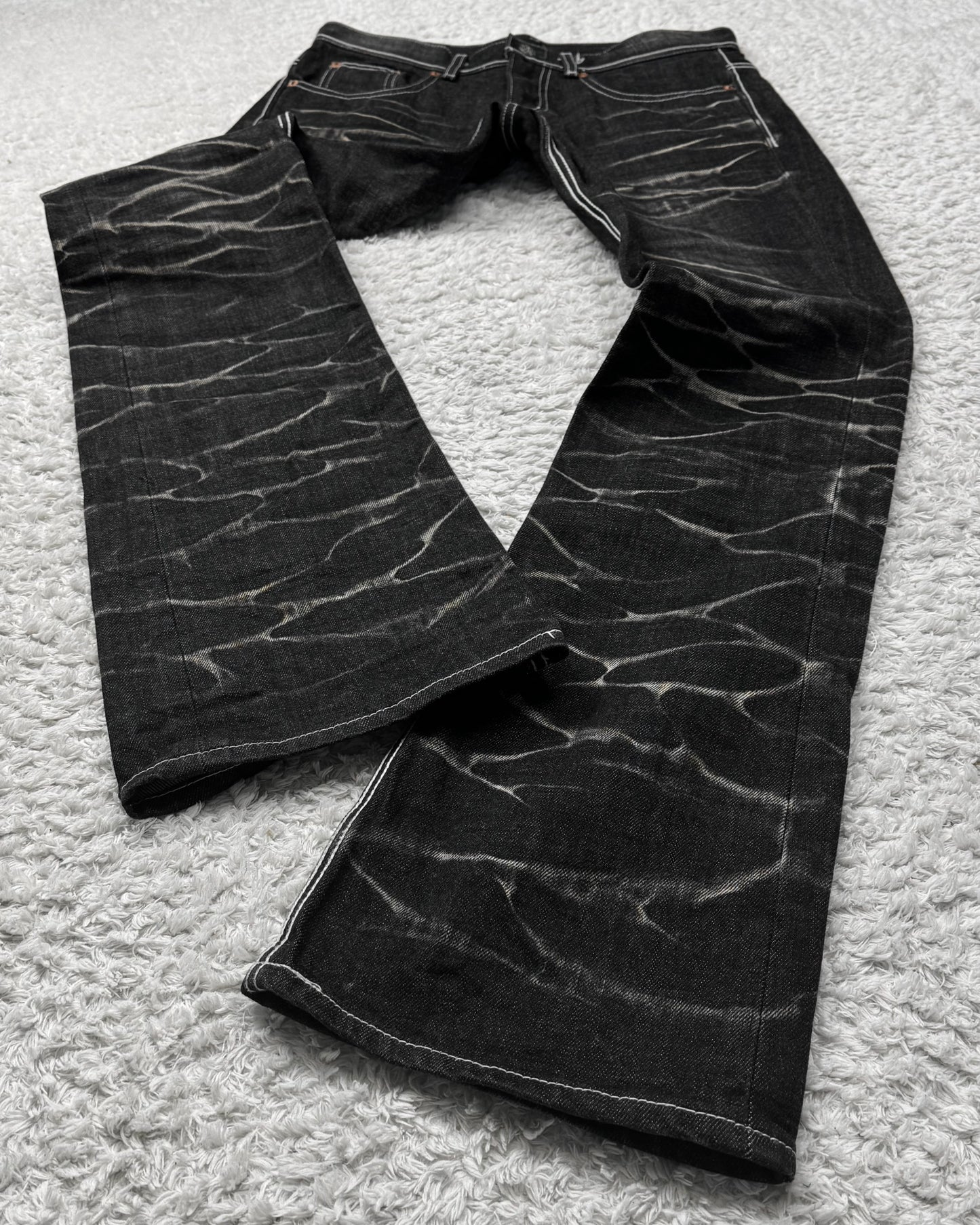 Midas Clawmarks Washed Bootcut Denim