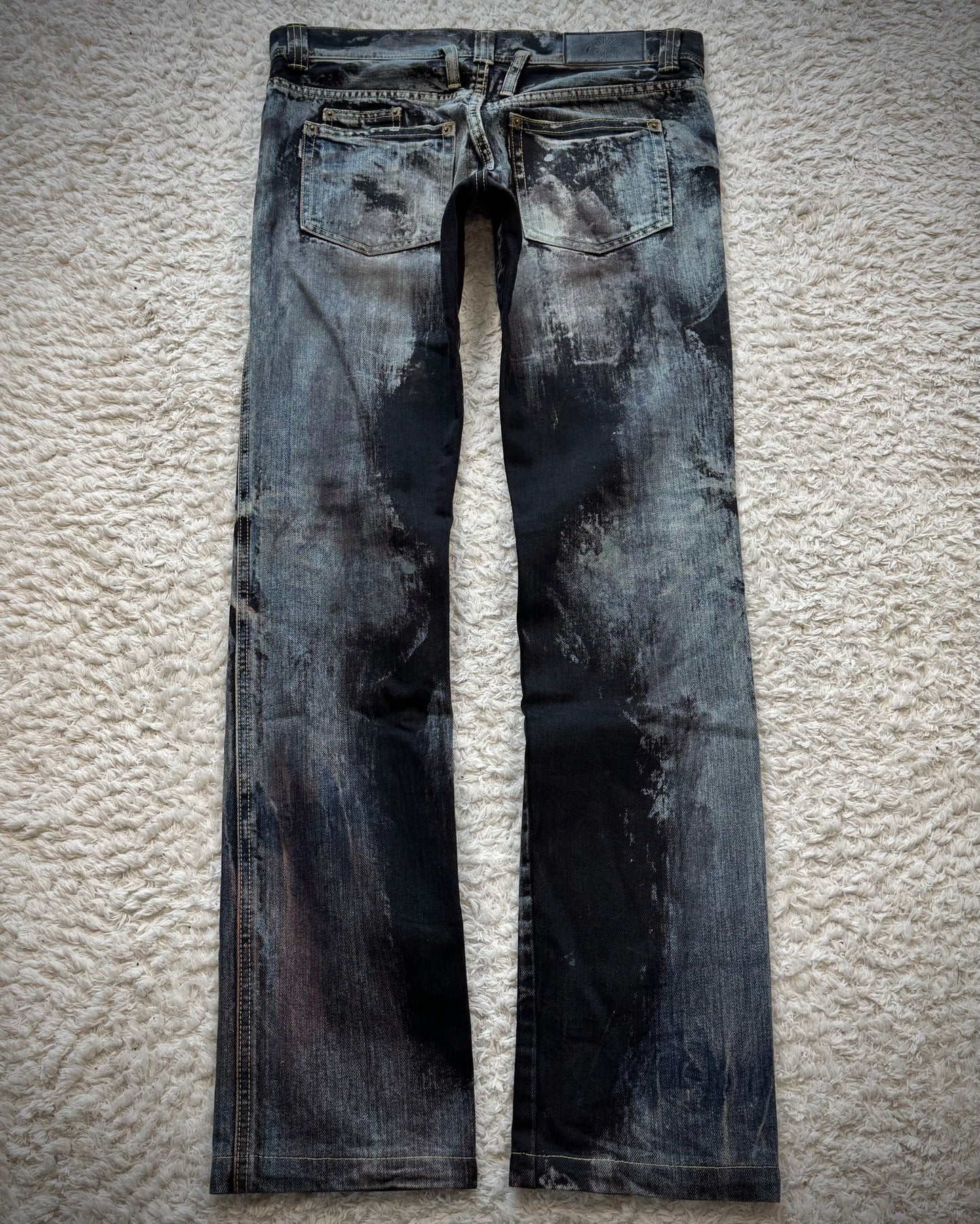 Tornado Mart Marble Washed Slim Jeans