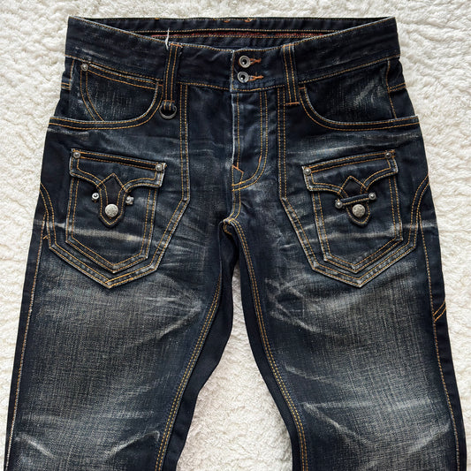 Nicole Club Multi-Pocket Bootcut Jeans