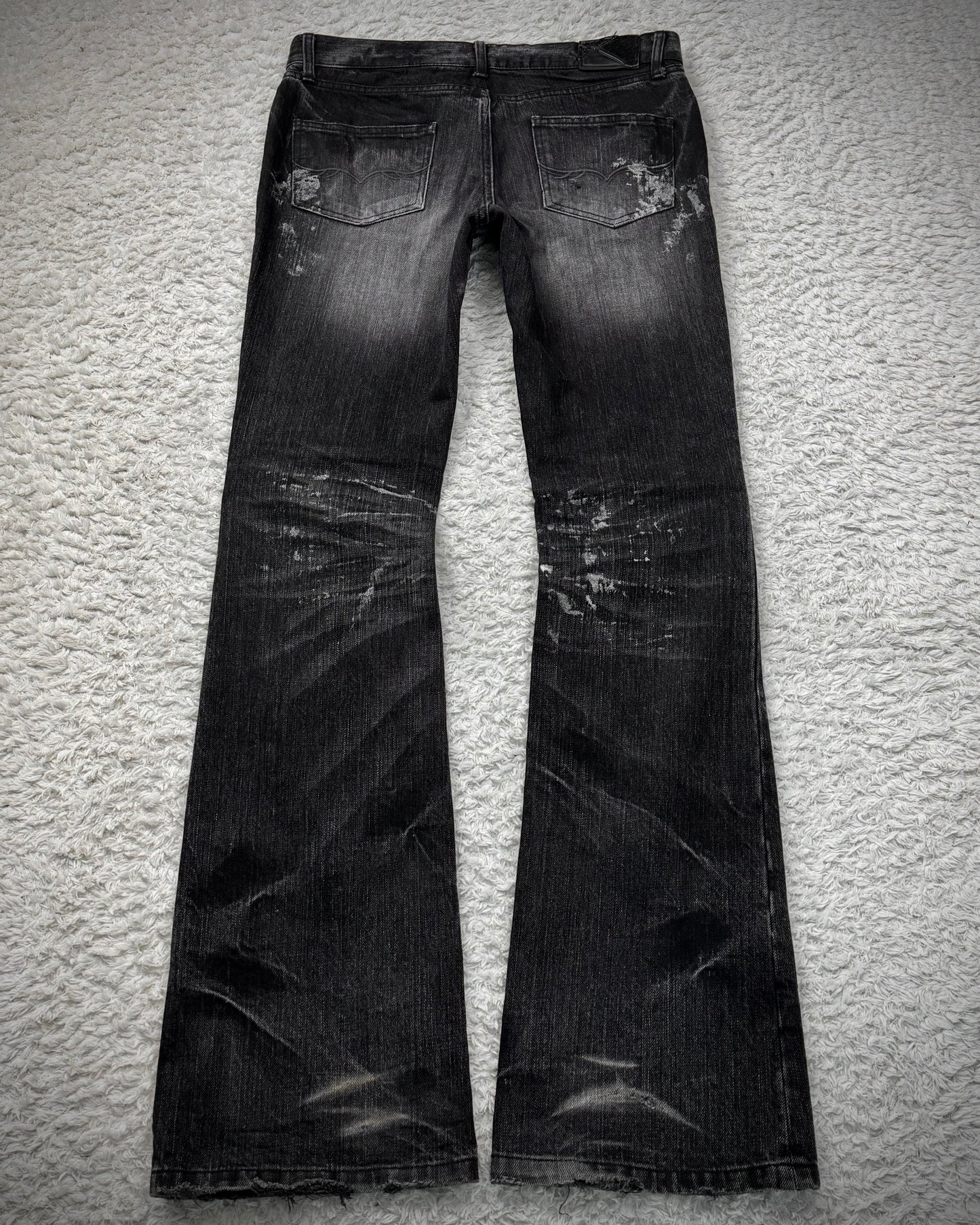 Fuga Clawmarks Luster Coated Bootcut Jeans