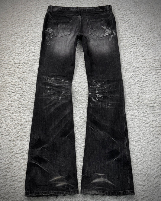 Fuga Clawmarks Luster Coated Bootcut Jeans