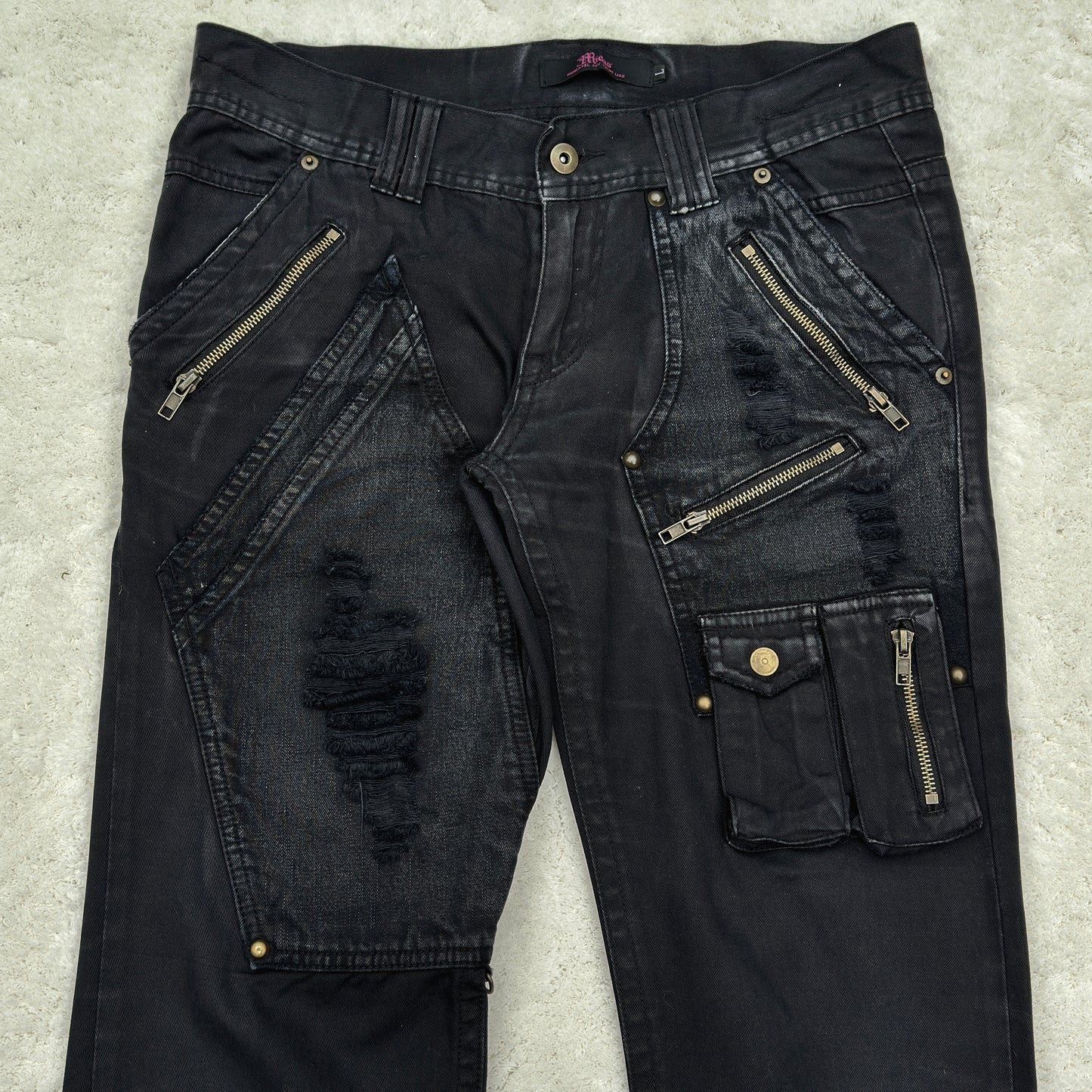 Midas Jeans Patch Cargo Pants