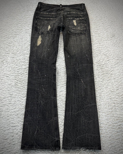 Midas Luster Splatter Bootcut Jeans