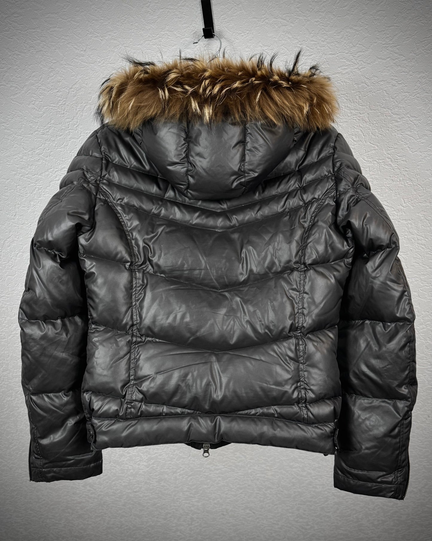 Edge Rupert Raccoon Fur Hooded Puffer Jacket