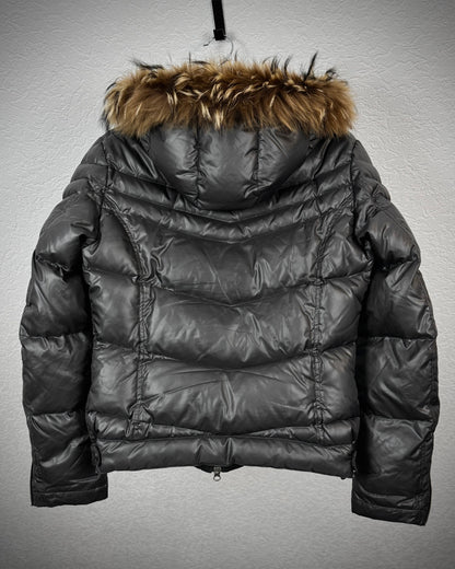 Edge Rupert Raccoon Fur Hooded Puffer Jacket