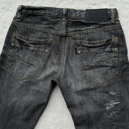 Tornado Mart Distressed Bootcut Denim