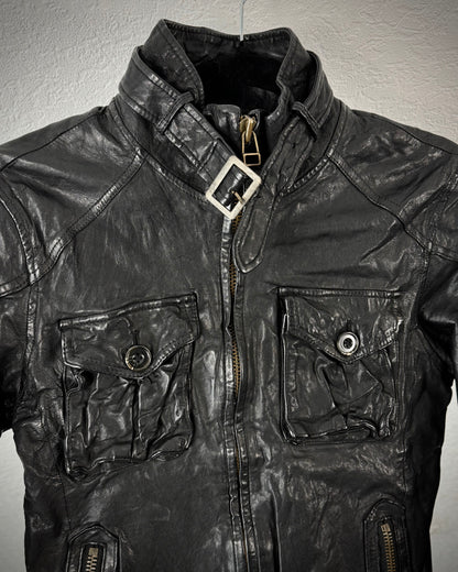 Buffalo Bobs Quilted Goat Leather Jacket