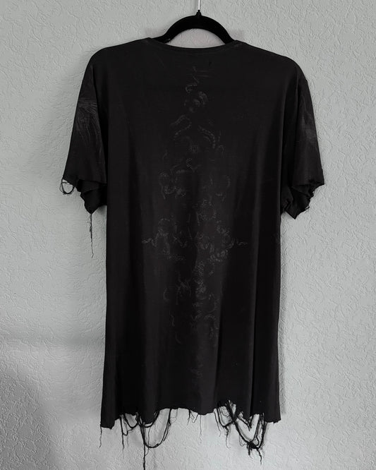 14th Addiction Distressed „Cross“ T-Shirt
