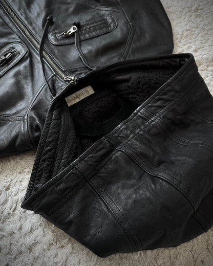 Ungrid Ninja Hooded Leather Jacket