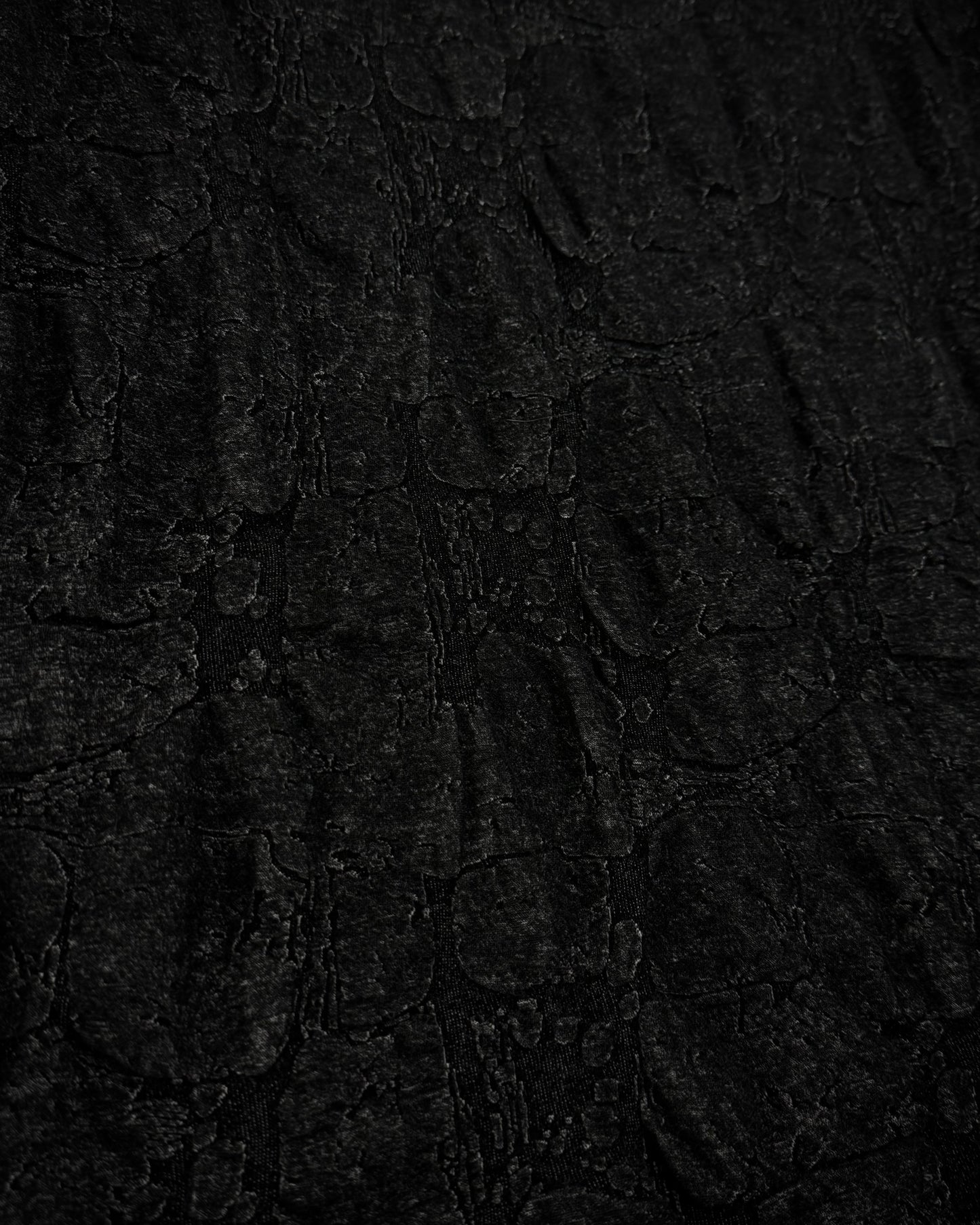 Tornado Mart Charcoal Textured T-Shirt