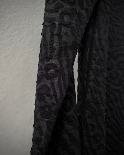 Tornado Mart Leopard Zebra Pattern Longsleeve