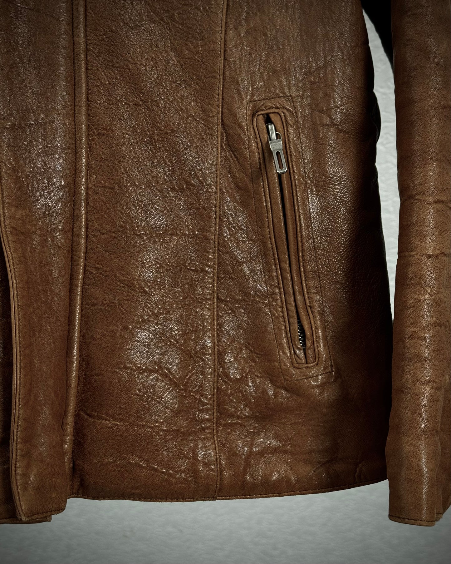 CAV-000 Full-Grain Lamb Leather Jacket