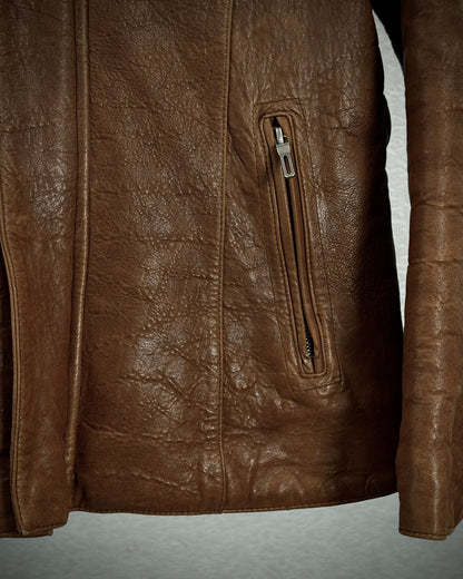 CAV-000 Full-Grain Lamb Leather Jacket