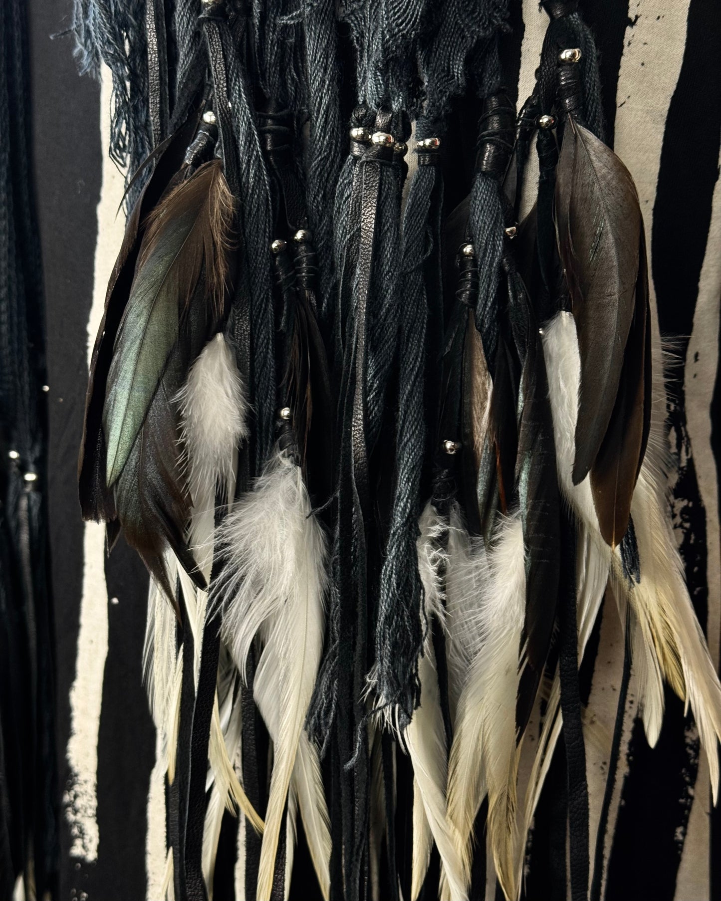 KMRii Northern Lights Feathered Scarf