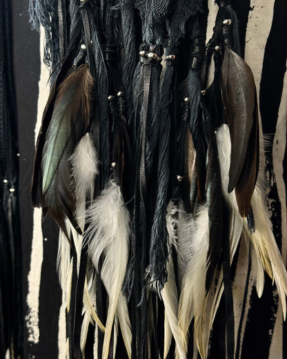 KMRii Northern Lights Feathered Scarf