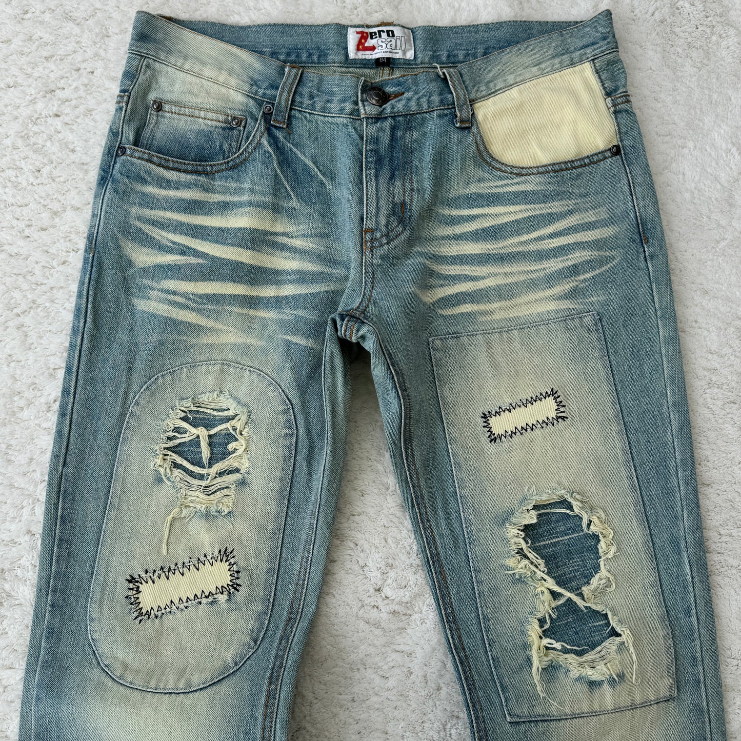 Zero Sail „Crush“ Bootcut Denim