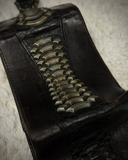 14th Addiction Python Studded Wallet