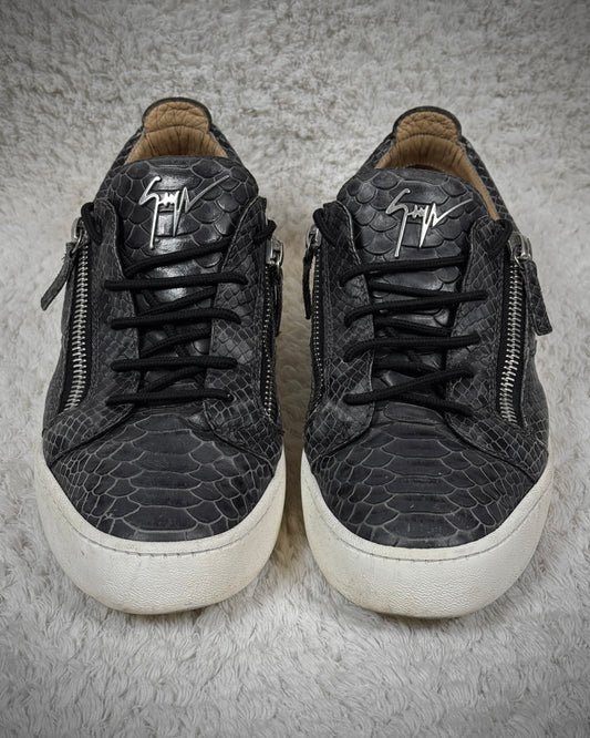 Giuseppe Zanotti Snakeskin Sneakers
