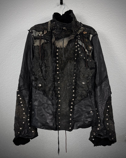 1vfudie “Post-Organic” Leather Jacket