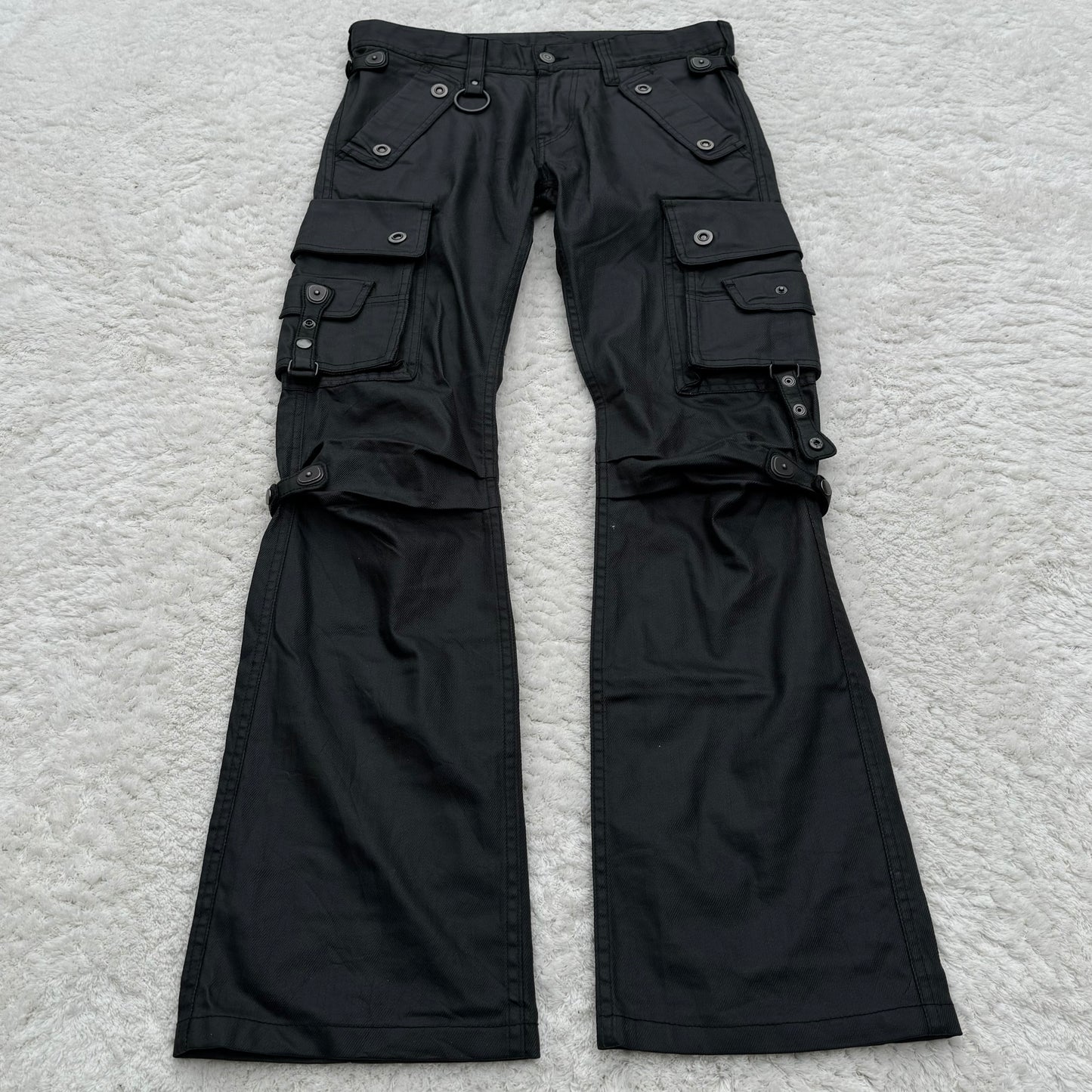 Tornado Mart Waxed Gas Mask Cargo Pants