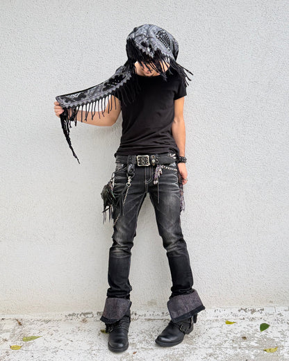 Xfrm Clawmarks Studded Skinny Jeans