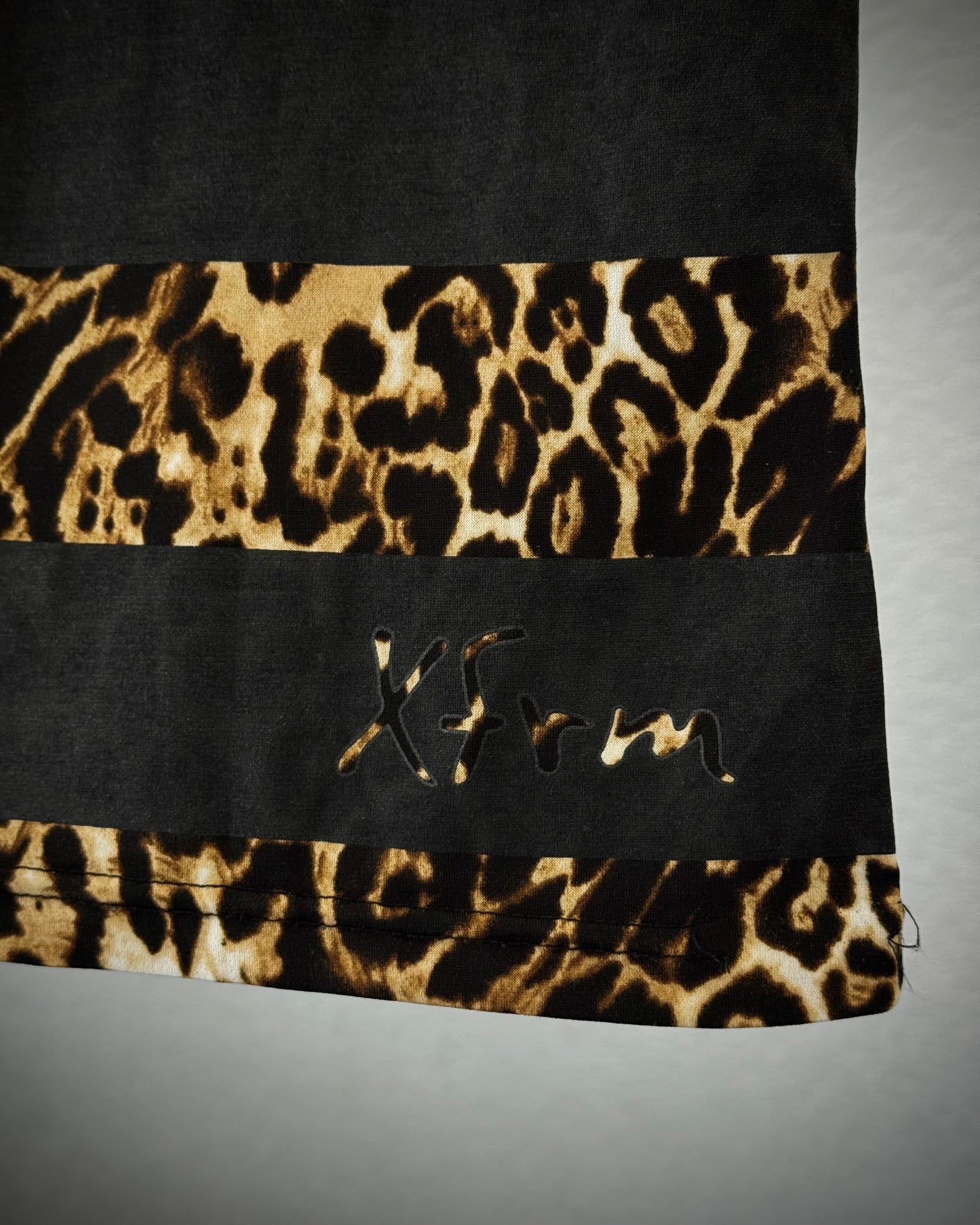 Xfrm Leopard Striped T-Shirt
