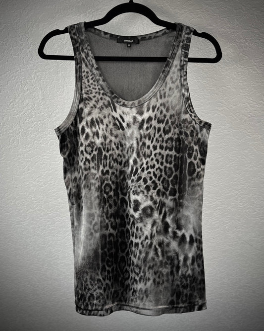 Shellac Leopard Luster Tank Top
