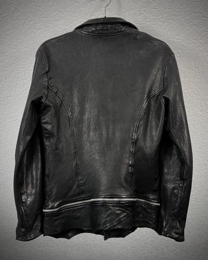 14th Addiction Reaper Cut Quilted Leather Rider Jacket