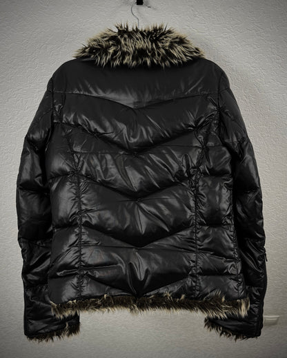 Nicole Club Fur Extended Puffer Jacket