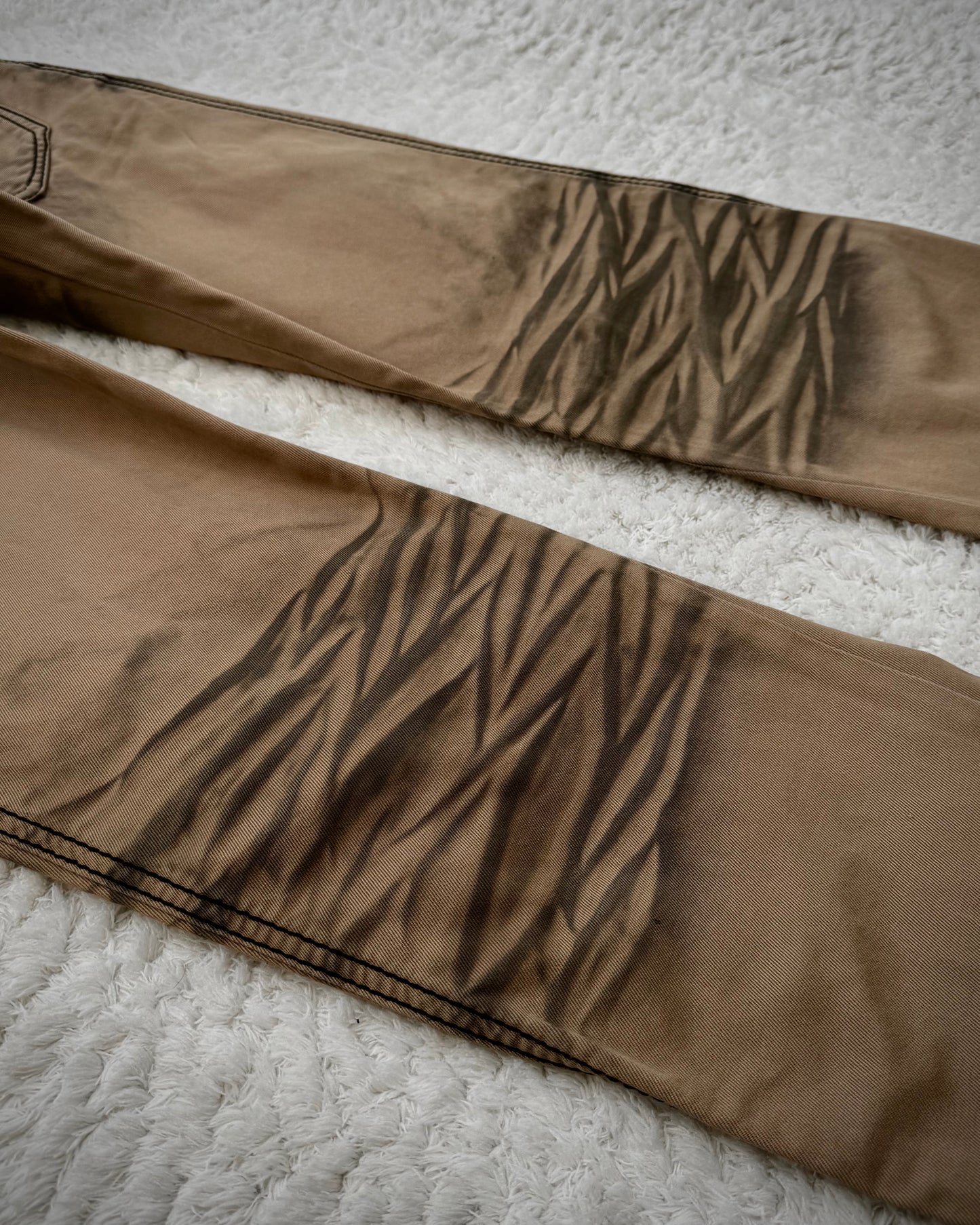 Buffalo Bobs Whiskered Desert Wash Spiral Bootcut Pants